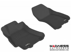 Subaru Legacy/ Outback Floor Mats (Set of 2) - Front - Black by 3D MAXpider Subaru Legacy/ Outback Floor Mats (Set of 2) - Front - Black by 3D MAXpider